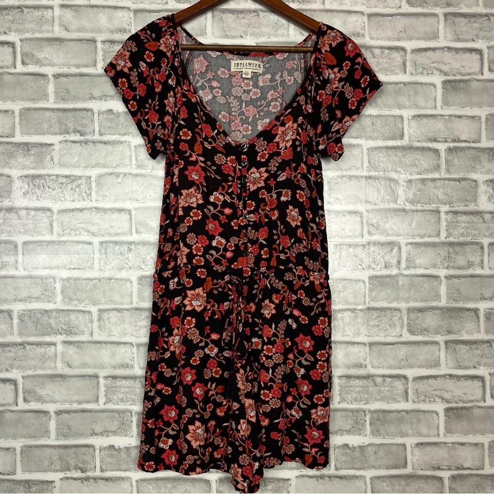 Idyllwind Rust Orange Floral Romper Western Concert Cowgirl Miranda Lambert Sz s